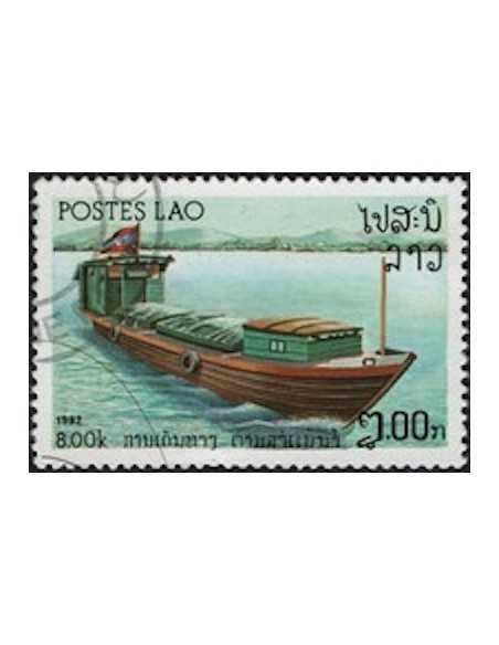 Timbre Poste Laos N° 0417 Obli philatelie foxtimbre