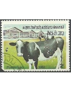 Timbre Poste Laos N° 0440 Obli philatelie foxtimbre