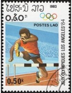 Timbre Poste Laos N° 0448 Obli philatelie foxtimbre
