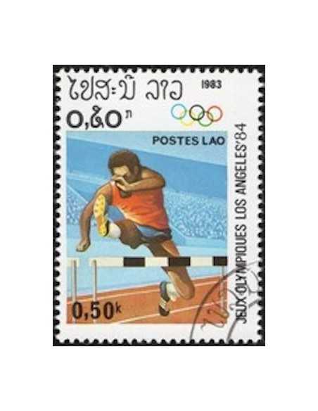 Timbre Poste Laos N° 0448 Obli philatelie foxtimbre