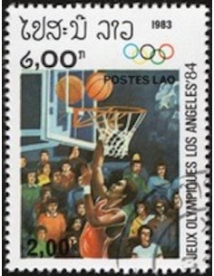 Timbre Poste Laos N° 0450 Obli philatelie foxtimbre