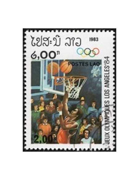 Timbre Poste Laos N° 0450 Obli philatelie foxtimbre