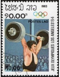 Timbre Poste Laos N° 0453 Obli philatelie foxtimbre