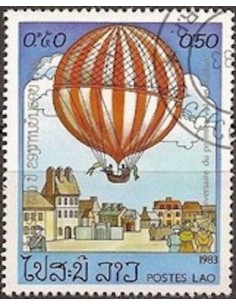Timbre Poste Laos N° 0475 Obli philatelie foxtimbre
