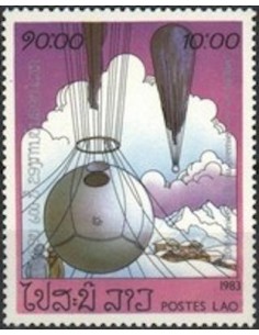 Timbre Poste Laos N° 0480 Obli philatelie foxtimbre