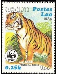 Timbre Poste Laos N° 0521 Obli philatelie foxtimbre