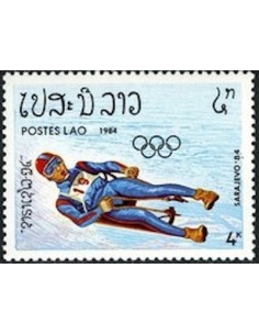 Timbre Poste Laos N° 0528 Obli philatelie foxtimbre