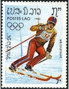 Timbre Poste Laos N° 0531 Obli philatelie foxtimbre