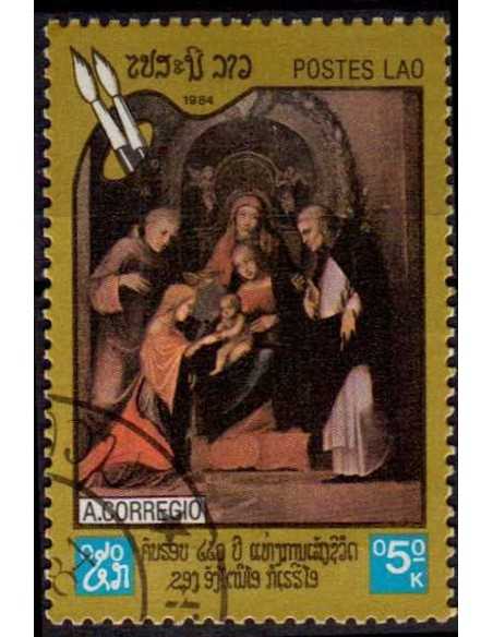 Timbre Poste Laos N° 0576 Obli philatelie foxtimbre