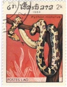 Timbre Poste Laos N° 0600 Obli philatelie foxtimbre