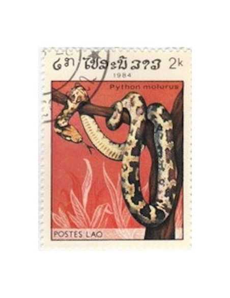 Timbre Poste Laos N° 0600 Obli philatelie foxtimbre
