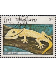 Timbre Poste Laos N° 0601 Obli philatelie foxtimbre