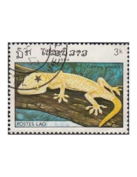 Timbre Poste Laos N° 0601 Obli philatelie foxtimbre