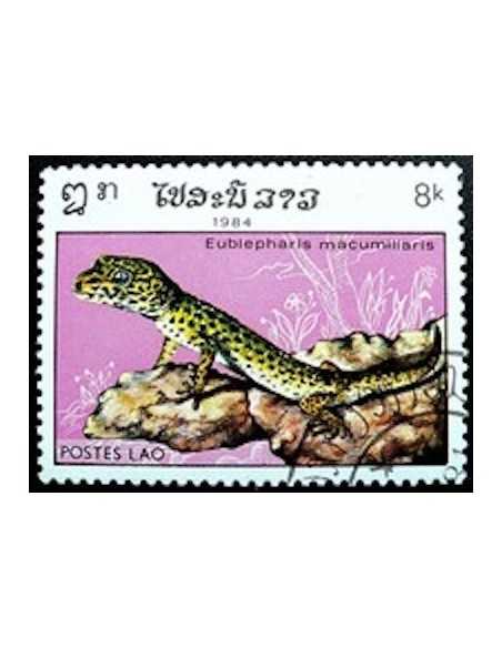 Timbre Poste Laos N° 0603 Obli philatelie foxtimbre