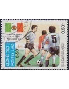 Timbre Poste Laos N° 0617 Obli philatelie foxtimbre