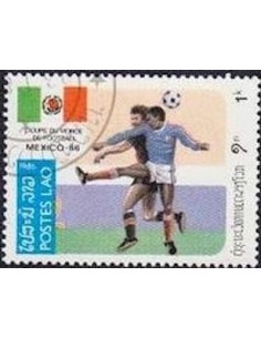 Timbre Poste Laos N° 0618 Obli philatelie foxtimbre