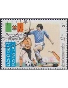 Timbre Poste Laos N° 0620 Obli philatelie foxtimbre