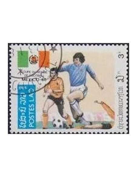 Timbre Poste Laos N° 0620 Obli philatelie foxtimbre