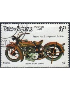 Timbre Poste Laos N° 0627 Obli philatelie foxtimbre