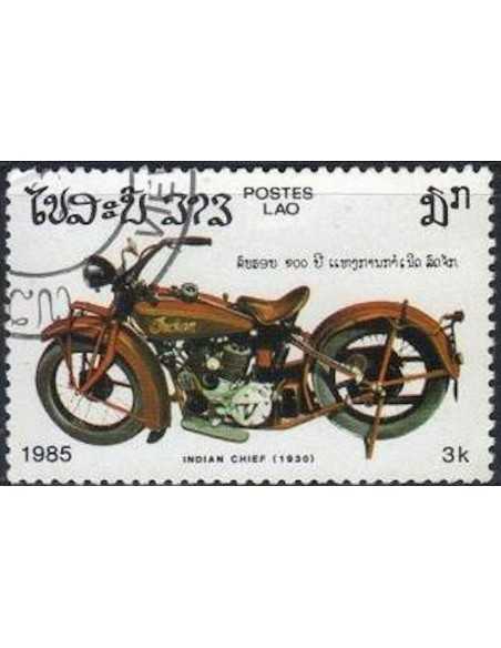 Timbre Poste Laos N° 0627 Obli philatelie foxtimbre