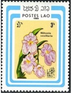 Timbre Poste Laos N° 0647 Obli philatelie foxtimbre