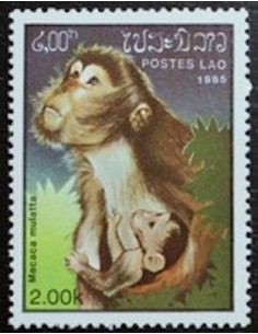 Timbre Poste Laos N° 0650 Obli philatelie foxtimbre