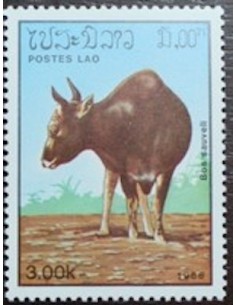 Timbre Poste Laos N° 0651 Obli philatelie foxtimbre