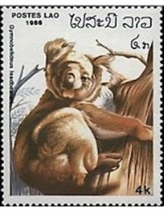 Timbre Poste Laos N° 0689 Obli philatelie foxtimbre