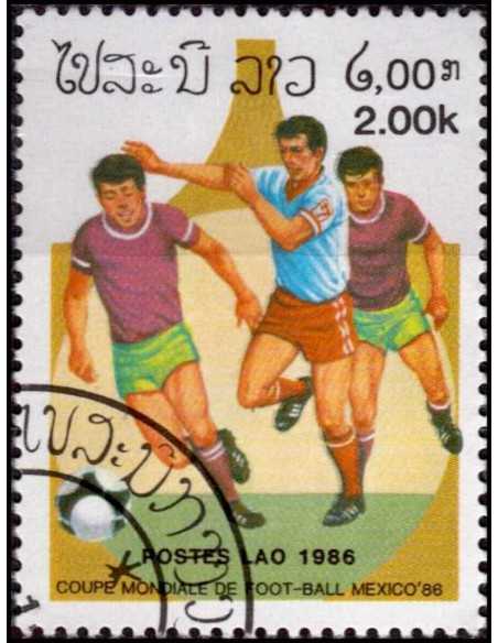 Timbre Poste Laos N° 0694 Obli philatelie foxtimbre