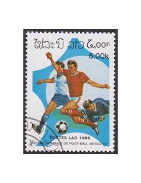 Timbre Poste Laos N° 0697 Obli philatelie foxtimbre