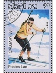 Timbre Poste Laos N° 0750 Obli philatelie foxtimbre