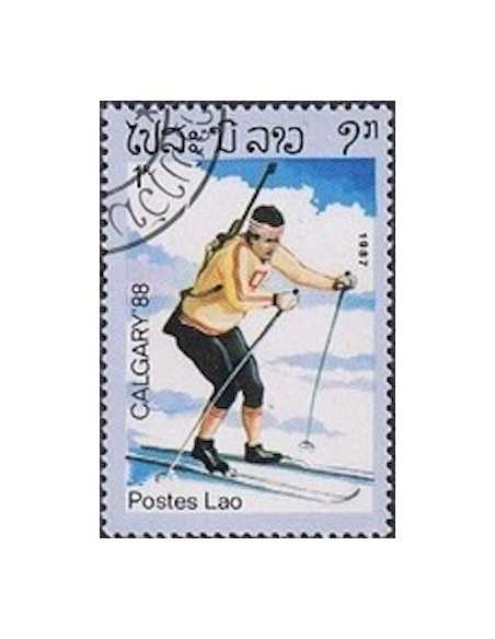 Timbre Poste Laos N° 0750 Obli philatelie foxtimbre