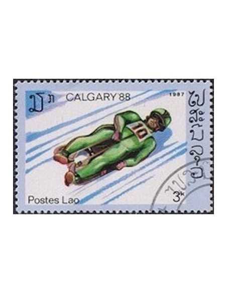 Timbre Poste Laos N° 0752 Obli philatelie foxtimbre