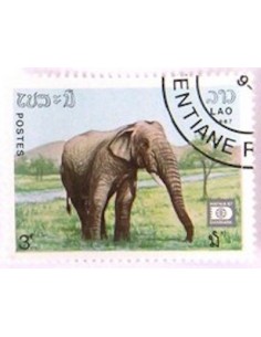 Timbre Poste Laos N° 0794 Obli philatelie foxtimbre