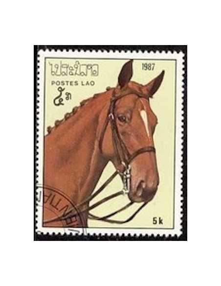 Timbre Poste Laos N° 0808 Obli philatelie foxtimbre