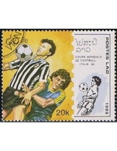 Timbre Poste Laos N° 0899 Obli philatelie foxtimbre