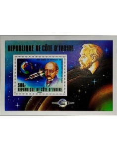 Timbre Poste Bloc feillet Cote d'ivoire N° 11 Obli philatelie foxtimbre