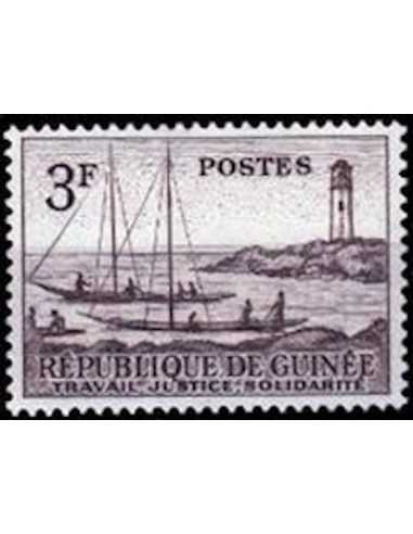 Timbre Poste GUINEE N° 0010 Neuf ** philatelie foxtimbre