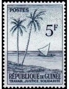 Timbre Poste GUINEE N° 0011 Neuf ** philatelie foxtimbre