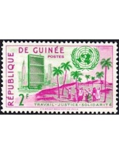 Timbre Poste GUINEE N° 0024 Neuf ** philatelie foxtimbre