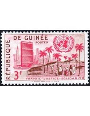 Timbre Poste GUINEE N° 0025 Neuf ** philatelie foxtimbre