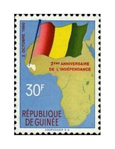 Timbre Poste GUINEE N° 0042 Neuf ** philatelie foxtimbre