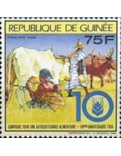 Timbre Poste GUINEE N° 0894 Neuf ** philatelie foxtimbre