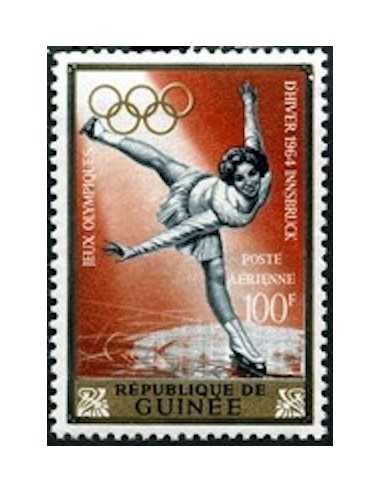 Timbre Poste GUINEE PA N° 041 Neuf ** philatelie foxtimbre