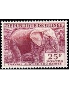 Timbre Poste GUINEE N° 0015 Neuf * philatelie foxtimbre