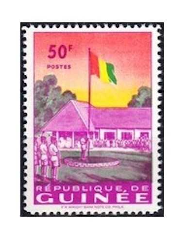 Timbre Poste GUINEE N° 0021 Neuf * philatelie foxtimbre