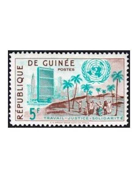 Timbre Poste GUINEE N° 0026 Neuf * philatelie foxtimbre