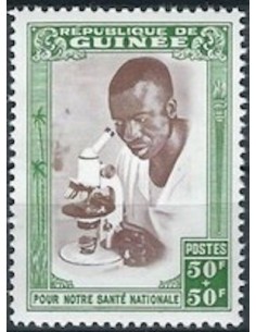 Timbre Poste GUINEE N° 0030 Neuf * philatelie foxtimbre