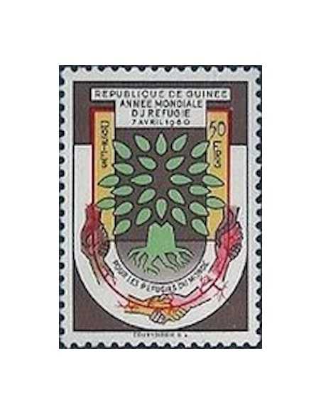 Timbre Poste GUINEE N° 0033 Neuf * philatelie foxtimbre