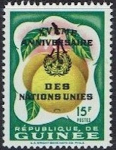 Timbre Poste GUINEE N° 0048 Neuf * philatelie foxtimbre
